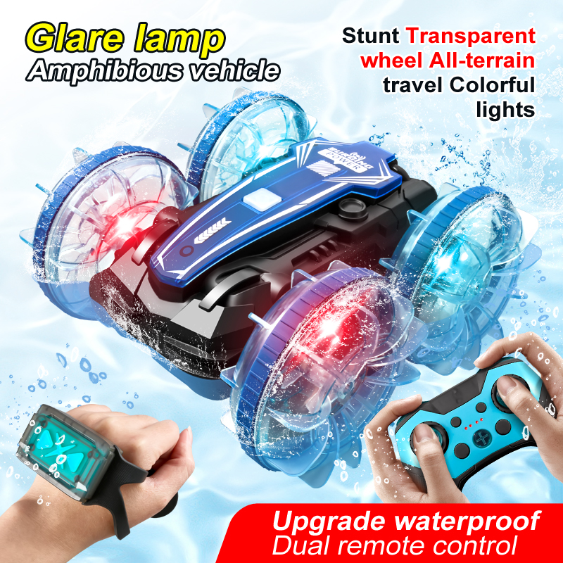 New LED Amphibious RC car Dual - Drone Or Rc Car recension och pris