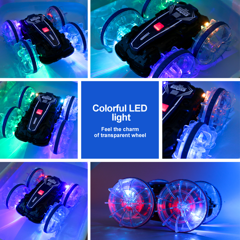 New LED Amphibious RC car Dual - Drone Or Rc Car recension och pris