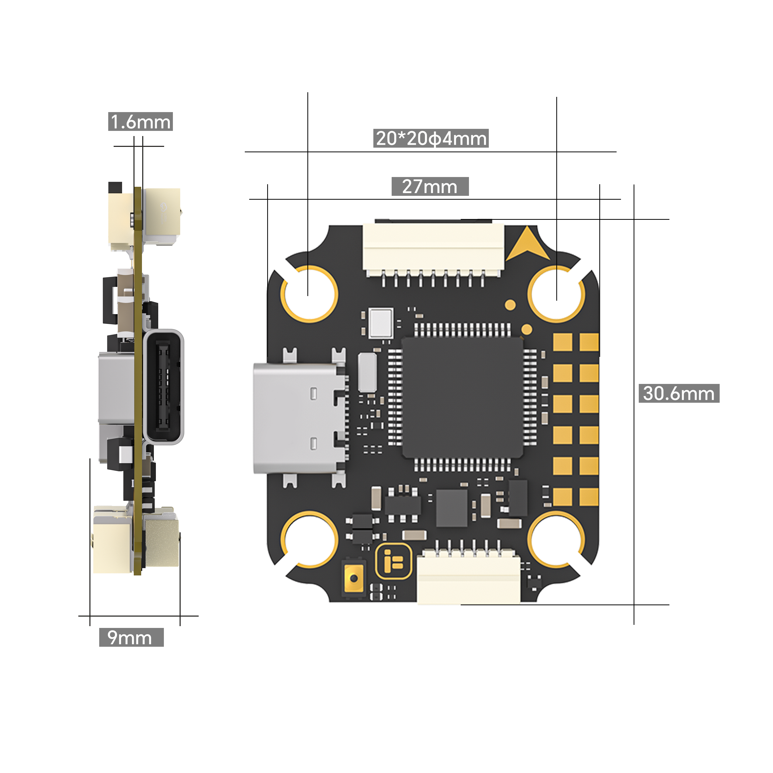 iFlight Borg F7 Mini Stack Fli - Flight Controller recension och pris