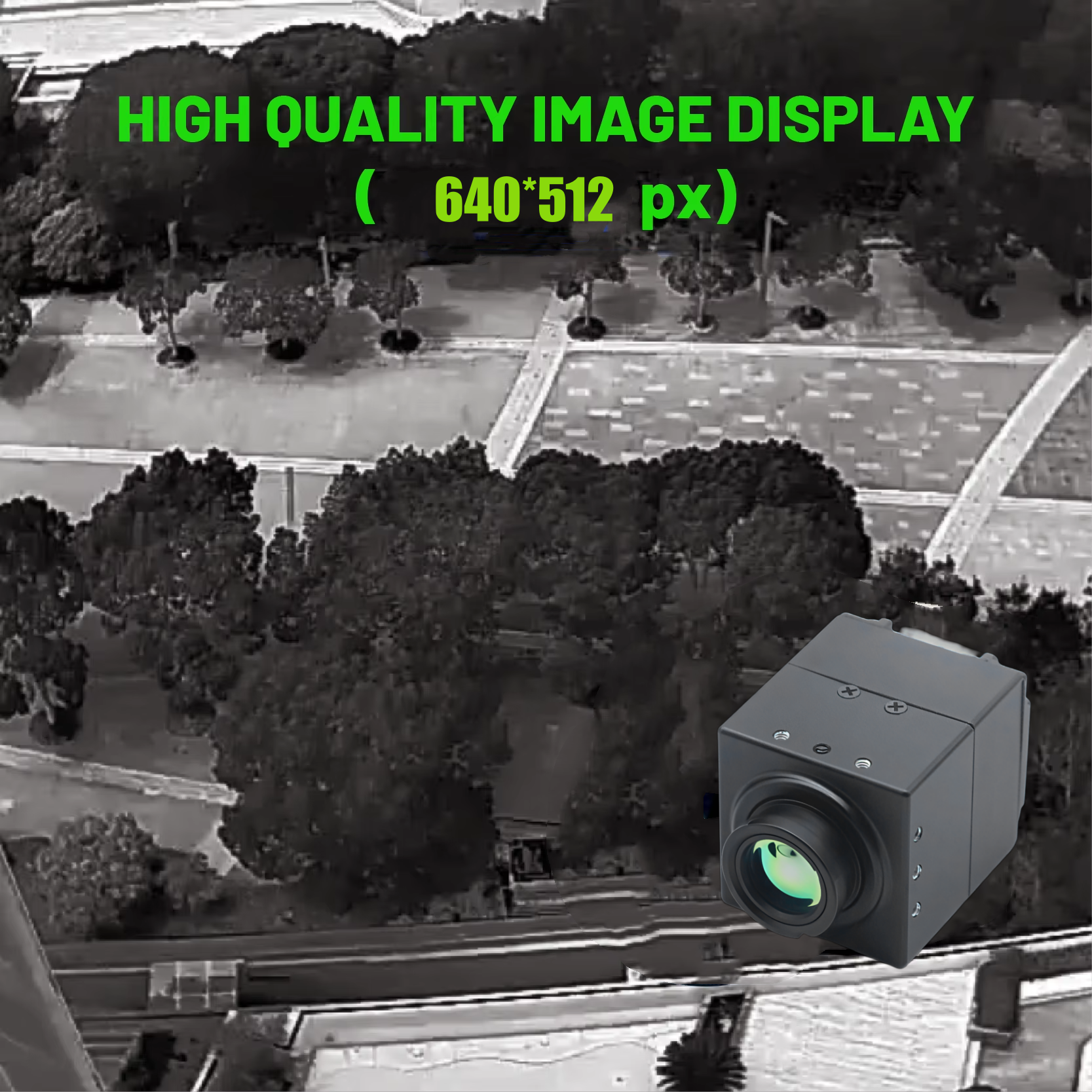 Uncooled 640x512 50Hz Radiomet - Fpv Drone Camera recension och pris