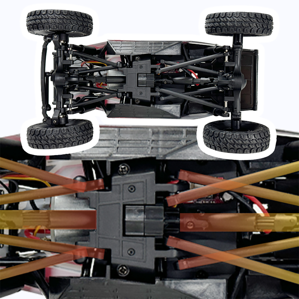 LDRC LD18499 4WD RC Car 1/18 S - Drone Bike Rc recension och pris