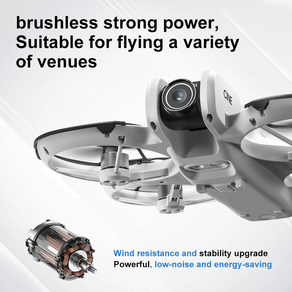 V666 Foldable Mini Drone 4K Du - Drone Z recension och pris