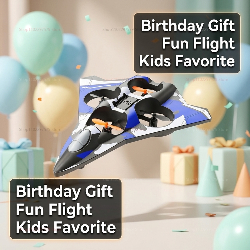 Foam Aircraft Stunt Helicopter - Drone Rc Fighter Jet recension och pris