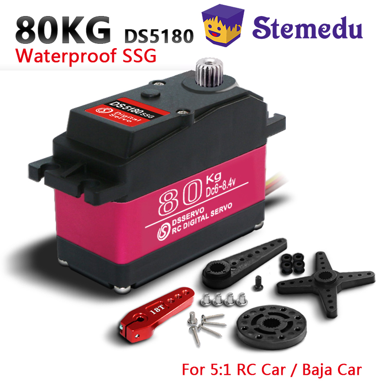 Dsservo Waterproof DS5180 80KG - Rc Car Servo recension och pris