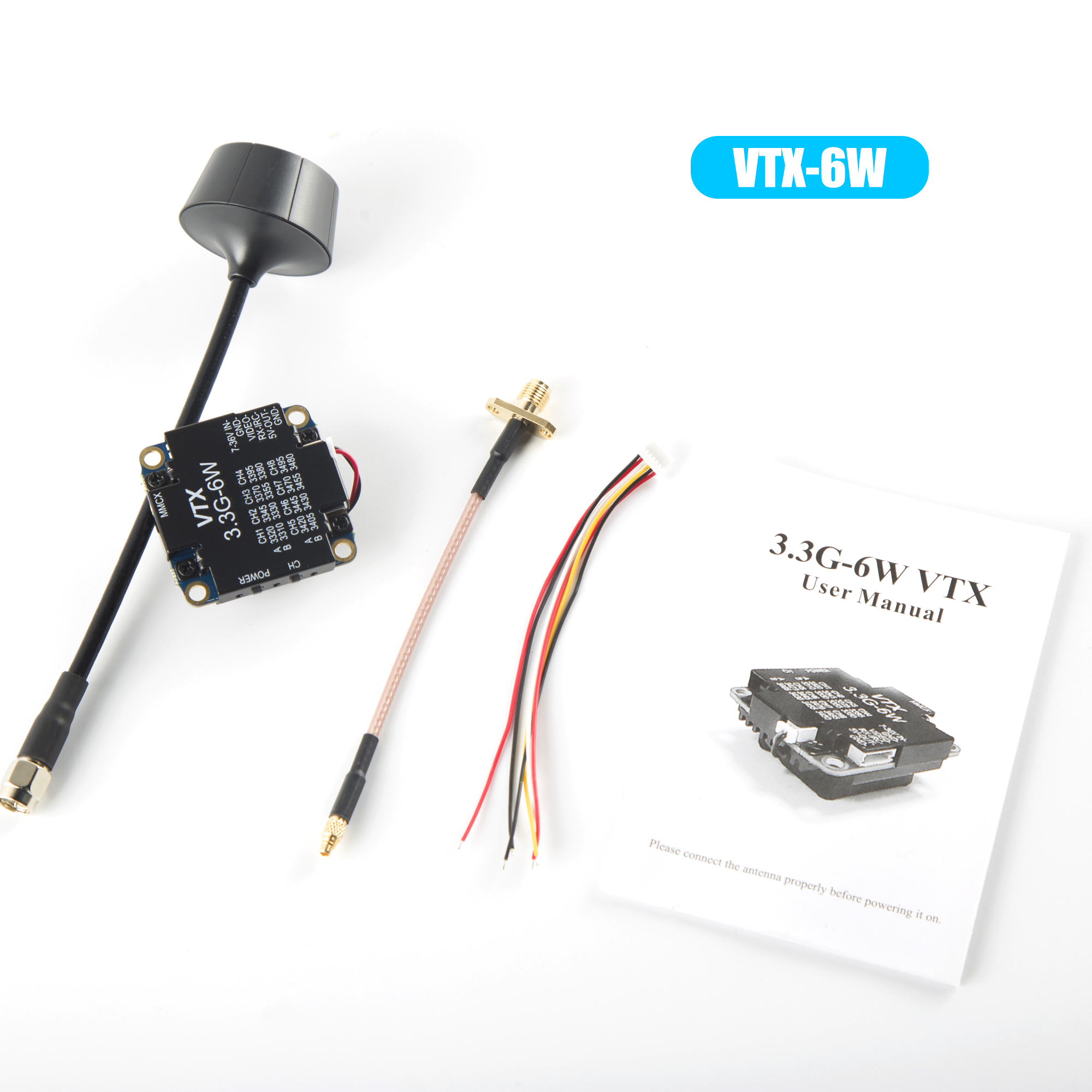 FPV Video Transmitter 3.3G 6W  - Drone With Rc Remote recension och pris