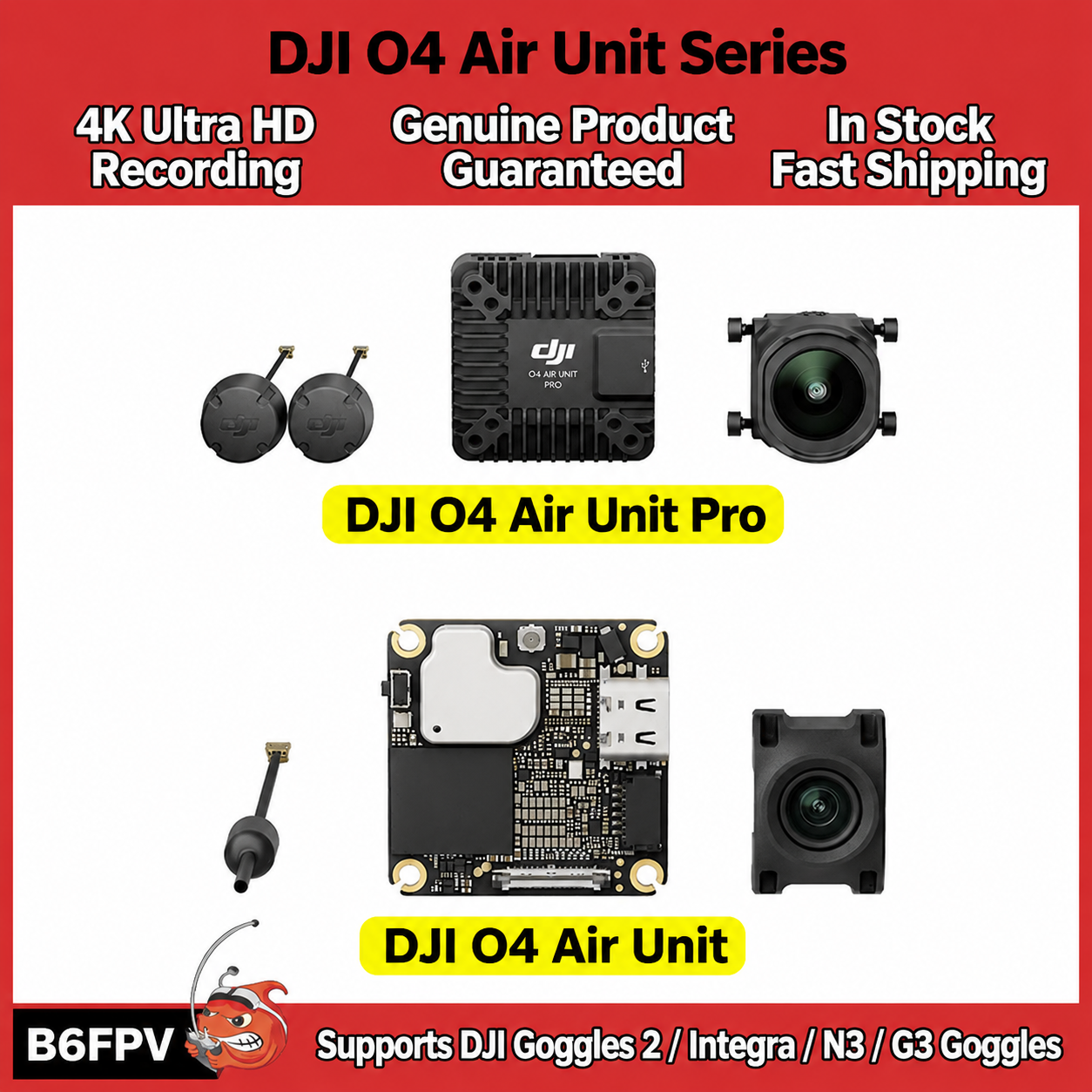 DJI O4 Air Unit Series Flagshi - Drone With Rc Remote recension och pris
