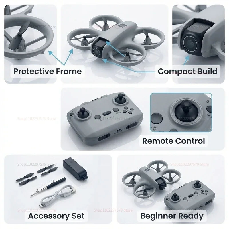 Mini Drone with 8K HD Camera F - Drone Rc Foldable recension och pris