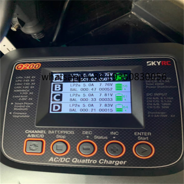 SkyRC Q200 QUATTRO AC/DC 2X100 - Lipo Battery Charger recension och pris