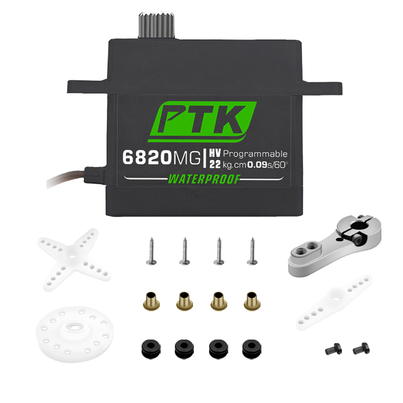 PTK servo Metal gear 20Kg 30Kg - Rc Car Servo recension och pris
